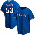 Texas Rangers #53 Adolis Garcia Blue Cool Base Stitched Baseball Jersey