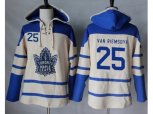 Toronto Maple Leafs #25 James Van Riemsdyk Cream Sawyer Hooded Sweatshirt Stitched NHL Jersey