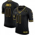 Atlanta Falcons #11 Julio Jones Olive Gold Nike 2020 Salute To Service Limited Jersey