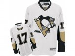 Pittsburgh Penguins #17 Bryan Rust White Stitched NHL Jersey