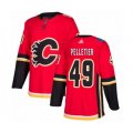 Calgary Flames #49 Jakob Pelletier Authentic Red Home Hockey Jersey
