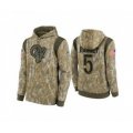 Los Angeles Rams #5 Jalen Ramsey Camo 2021 Salute To Service Therma Performance Pullover Football Hoodie
