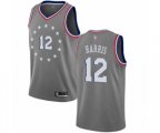 Philadelphia 76ers #12 Tobias Harris Swingman Gray Basketball Jersey - City Edition