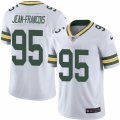 Green Bay Packers #95 Ricky Jean-Francois White Vapor Untouchable Limited Player NFL Jersey