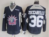 New York Rangers #36 Mats Zuccarello Dark Blue NHL Jersey