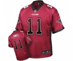 Atlanta Falcons #11 Julio Jones Elite Red Drift Fashion Football Jersey