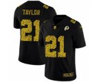 Washington Redskins #21 Sean Taylor Black Leopard Print Fashion Vapor Limited Football Jersey