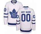 Toronto Maple Leafs Custom Reebok White Away Hockey NHL Jersey
