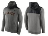 San Francisco Giants Nike Gray Cooperstown Collection Hybrid Pullover Hoodie