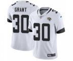 Jacksonville Jaguars #30 Corey Grant White Vapor Untouchable Limited Player Football Jersey
