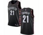 Brooklyn Nets #21 Wilson Chandler Swingman Black Basketball Jersey - 2018-19 City Edition
