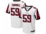 Atlanta Falcons #59 De'Vondre Campbell Game White NFL Jersey