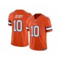 Denver Broncos #10 Jerry Jeudy Orange 2023 F.U.S.E. Vapor Untouchable Football Stitched Jersey