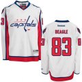 Washington Capitals #83 Jay Beagle Authentic White Away NHL Jersey