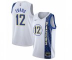Indiana Pacers #12 Tyreke Evans Authentic White Basketball Jersey - 2019-20 City Edition