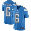 Los Angeles Chargers #6 Caleb Sturgis Electric Blue Alternate Vapor Untouchable Limited Player NFL Jersey