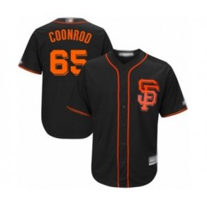San Francisco Giants #65 Sam Coonrod Authentic Black Alternate Cool Base Baseball Player Jersey