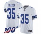 Dallas Cowboys #35 Kavon Frazier White Vapor Untouchable Limited Player 100th Season Football Jersey