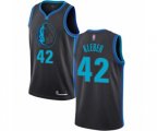 Dallas Mavericks #42 Maxi Kleber Authentic Charcoal Basketball Jersey - City Edition