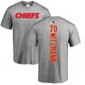 Kansas City Chiefs #70 Bryan Witzmann Ash Backer T-Shirt