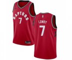 Toronto Raptors #7 Kyle Lowry Swingman Red Road NBA Jersey - Icon Edition