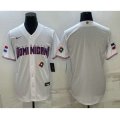 Dominican Republic Baseball 2023 White World Baseball With Classic Stitched Jerseys