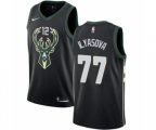 Milwaukee Bucks #77 Ersan Ilyasova Authentic Black NBA Jersey - Statement Edition