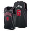 Chicago Bulls #6 Alex Caruso Black Edition Swingman Stitched Basketball Jersey