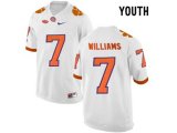 2016 Youth Clemson Tigers Mike Williams #7 College Football Limited Jersey - White