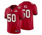 Tampa Bay Buccaneers #50 Vita Vea Red 2021 Super Bowl LV Jersey