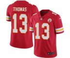 Kansas City Chiefs #13 De'Anthony Thomas Red Team Color Vapor Untouchable Limited Player Football Jersey