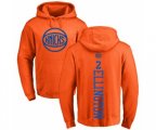 New York Knicks #2 Wayne Ellington Orange One Color Backer Pullover Hoodie