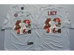 Alabama Crimson Tide #42 Eddie Lacy White Player Fashion Stitched NCAA Jersey