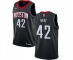 Houston Rockets #42 Nene Authentic Black Alternate Basketball Jersey Statement Edition