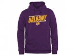 Albany Great Danes Double Bar Pullover Hoodie Purple