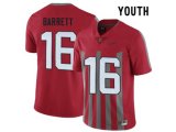 2016 Youth Ohio State Buckeyes J.T Barrett #16 College Football Alternate Elite Jersey - Scarlet