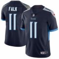 Tennessee Titans #11 Luke Falk Navy Blue Team Color Vapor Untouchable Limited Player NFL Jersey