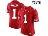 2016 Youth Ohio State Buckeyes Braxton Miller #1 College Football Limited Jersey - Scarlet
