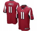 Atlanta Falcons #11 Julio Jones Game Red Team Color Football Jersey