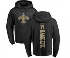 New Orleans Saints #71 Ryan Ramczyk Black Backer Pullover Hoodie