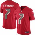 Tampa Bay Buccaneers #7 Chandler Catanzaro Limited Red Rush Vapor Untouchable NFL Jersey