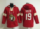 Ottawa Senators #19 Jason Spezza Red jerseys(Pullover Hoodie)