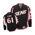 Ottawa Senators #61 Mark Stone Authentic Black Third NHL Jersey