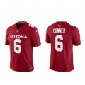 Arizona Cardinals #6 James Conner Red 2023 F.U.S.E. Vapor Untouchable F.U.S.E. Limited Football Stitched Jersey