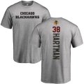 Chicago Blackhawks #38 Ryan Hartman Ash Backer T-Shirt