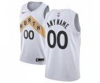 Toronto Raptors Customized Swingman White Basketball Jersey - City Edition