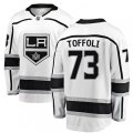 Los Angeles Kings #73 Tyler Toffoli Authentic White Away Fanatics Branded Breakaway NHL Jersey