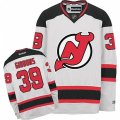 New Jersey Devils #39 Brian Gibbons Authentic White Away NHL Jersey