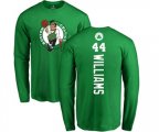 Boston Celtics #44 Robert Williams Kelly Green Backer Long Sleeve T-Shirt