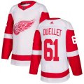 Detroit Red Wings #61 Xavier Ouellet Authentic White Away NHL Jersey